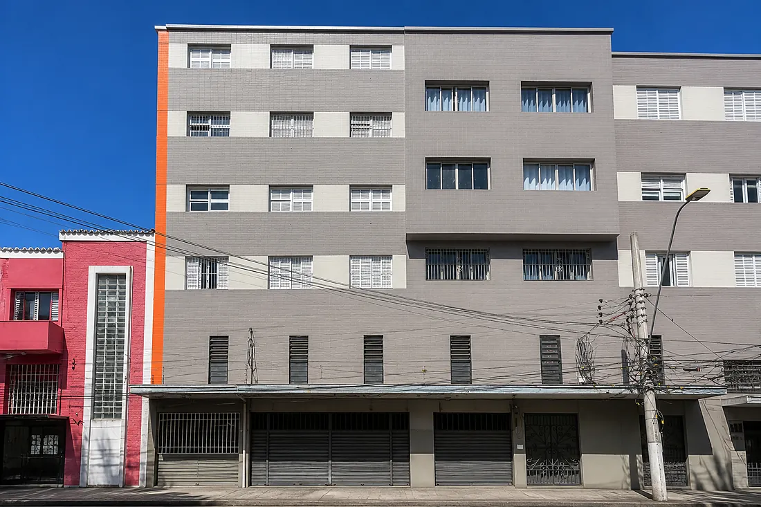 Térreo e marquise depois da pintura